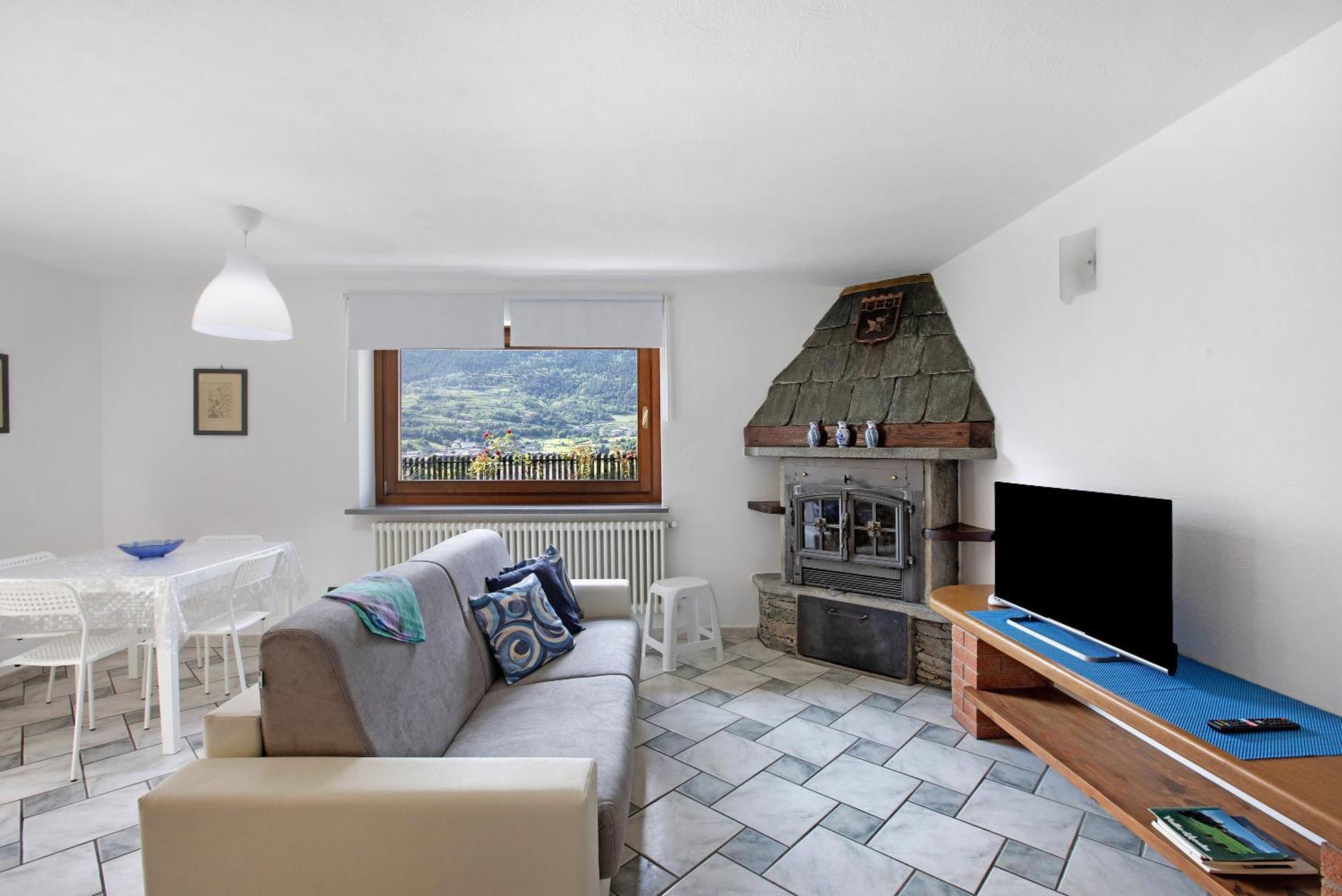 Casa Sabrina - Appartamento Blu Aosta Exteriör bild